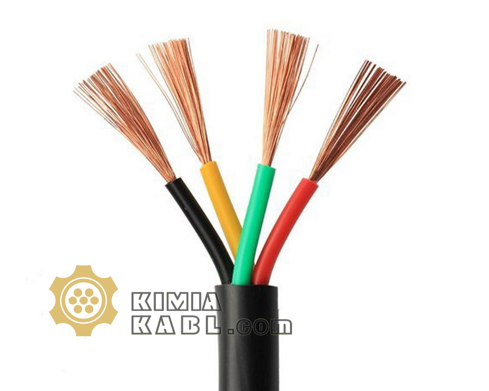 کابل افشان ۴ رشته NYMHY