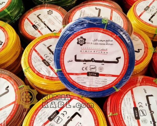 سیم برق افشان نمره 4